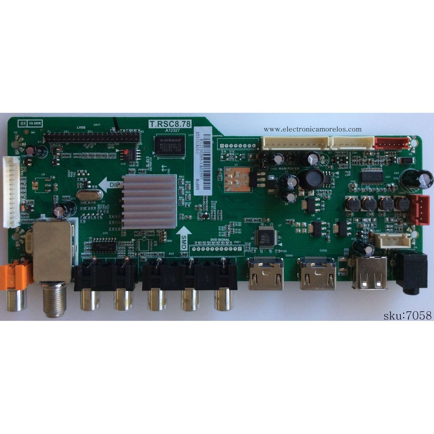 MAIN / RCA E12110395 / T.RSC8.78 / 42RE010C878LNA0-C1 / MODELO LED42C45RQ	
