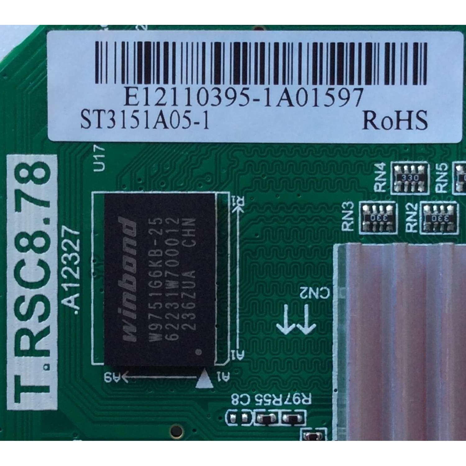 MAIN / RCA E12110395 / T.RSC8.78 / 42RE010C878LNA0-C1 / MODELO LED42C45RQ	 - Imagen 3