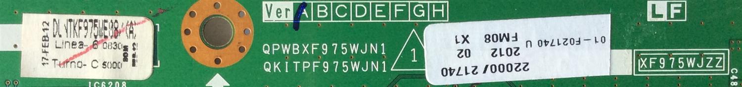 T-CON / SHARP DUNTKF975FM08 / DUNTKF975WE08 / QPWBXF975WJN1 / QKITPF975WJN1 / FM08 / XF975WJZZ / MODELOS LC-60LE640U / LC-52LE640U / LC-70LE640U	 - Imagen 2