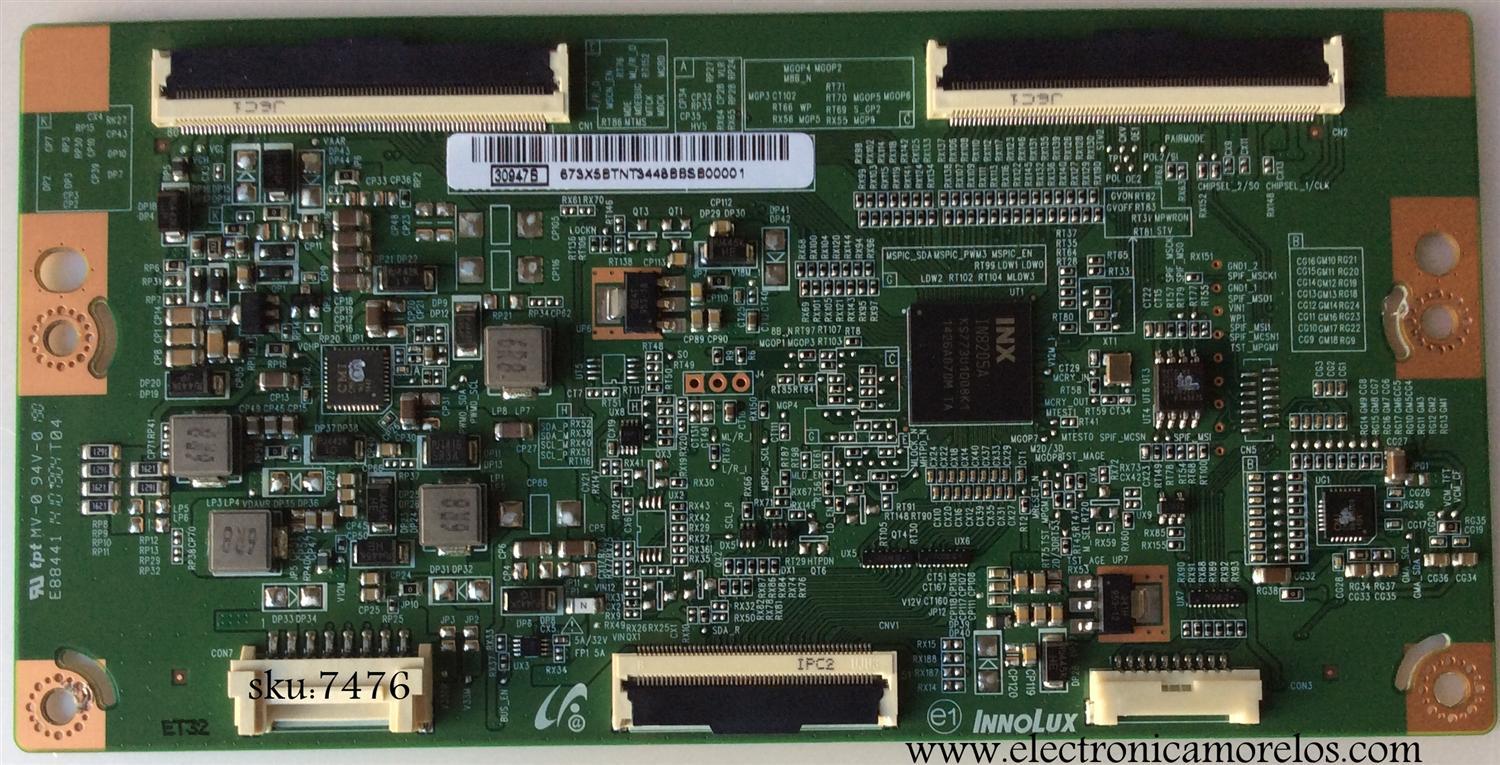 T-CON / SAMSUNG BN96-30947B / 30947B / V500DK2-QS1 / MODELO UN50HU6950FXZA WS02	