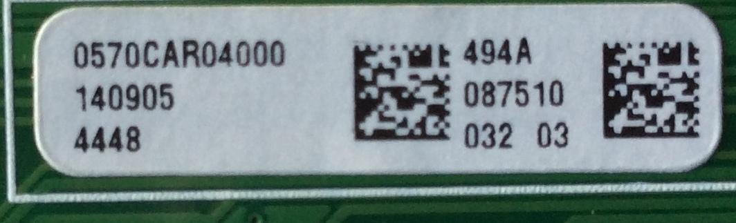 LED DRIVER / VIZIO  Y8386494A / 1P-1146C00-2011 / 0570CAR04000 / 0570CAR04000 494A / PANEL S700FU1-1 / MODELO P702UI-B3 LFTRREAQ - Imagen 2