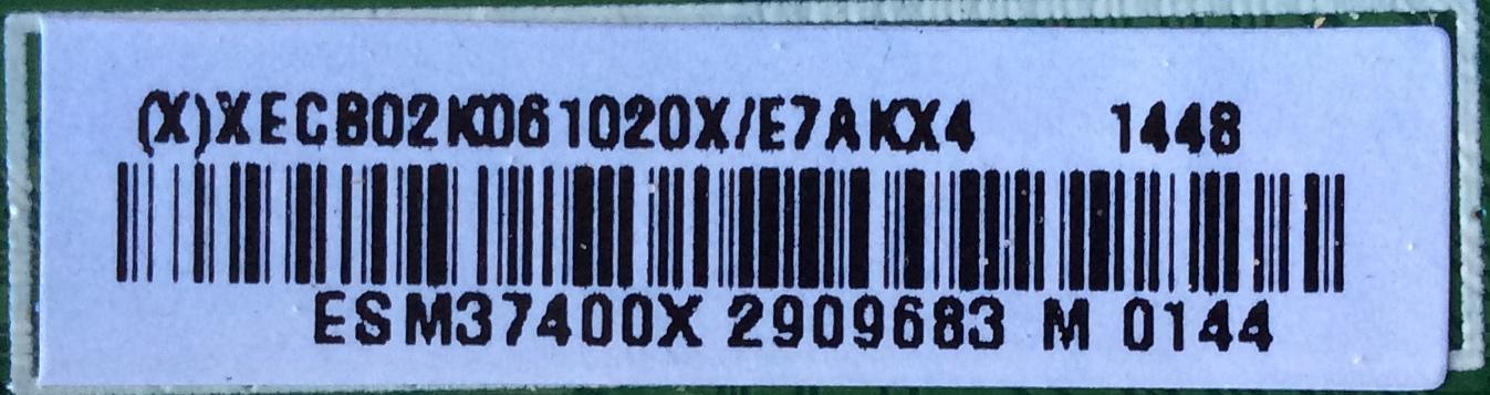 MAIN / VIZIO 756XECB02K061 / XECB02K061 / 715G6648-M01-001-004N / PANEL TPT500J1-LE8 REV:SC2A / MODELO E500i-B1 LTY6PLKR - Imagen 2
