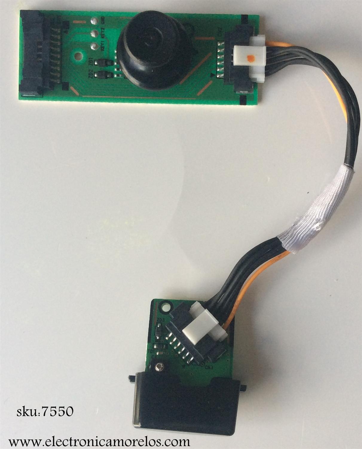 BOTONERA / SENSOR / SAMSUNG BN94-30902X / 30902X / BN41-02149A / H5000_SW MODELO UN55H6300AFXZA UH02	