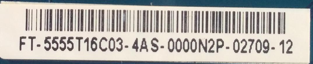 T-CON / HISENSE 55.55T16.C03 / 5555T16C03 / 9LE098102557704 / T550HVN06.0 / 55T16-C04 / PANEL HE550HF-B51(100)\S0\GM\ROH / MODELOS 55H6SG / LC-55LE643U - Imagen 2
