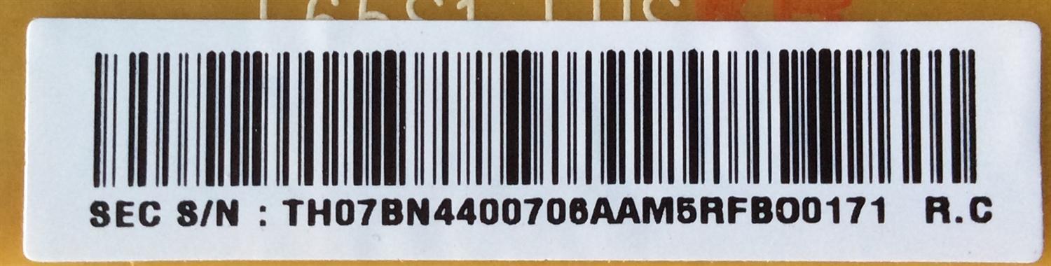 FUENTE DE PODER / SAMSUNG BN44-00706A / L65S1_EHS / BN4400706A / PANEL CY-GH065CSAV1H / MODELOS UN65H6300AFXZA / UN65H6300AFXZA AH01 / UN65H6350AFXZA AH01 - Imagen 3