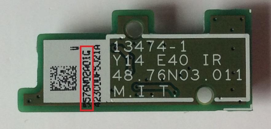 SENSOR PARA TV / VIZIO 55.76N02.A01G / 5576N02A01G / 13474-1 / 48.76N03.011 / MODELO E550I-B2	 - Imagen 2