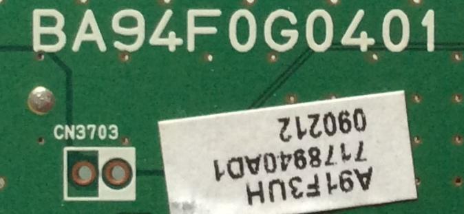 MAIN / SYLVANIA A91F3MMA-003 / A91F3UH / BA94F0G04012 / MODELO LC320EM1	 - Imagen 2