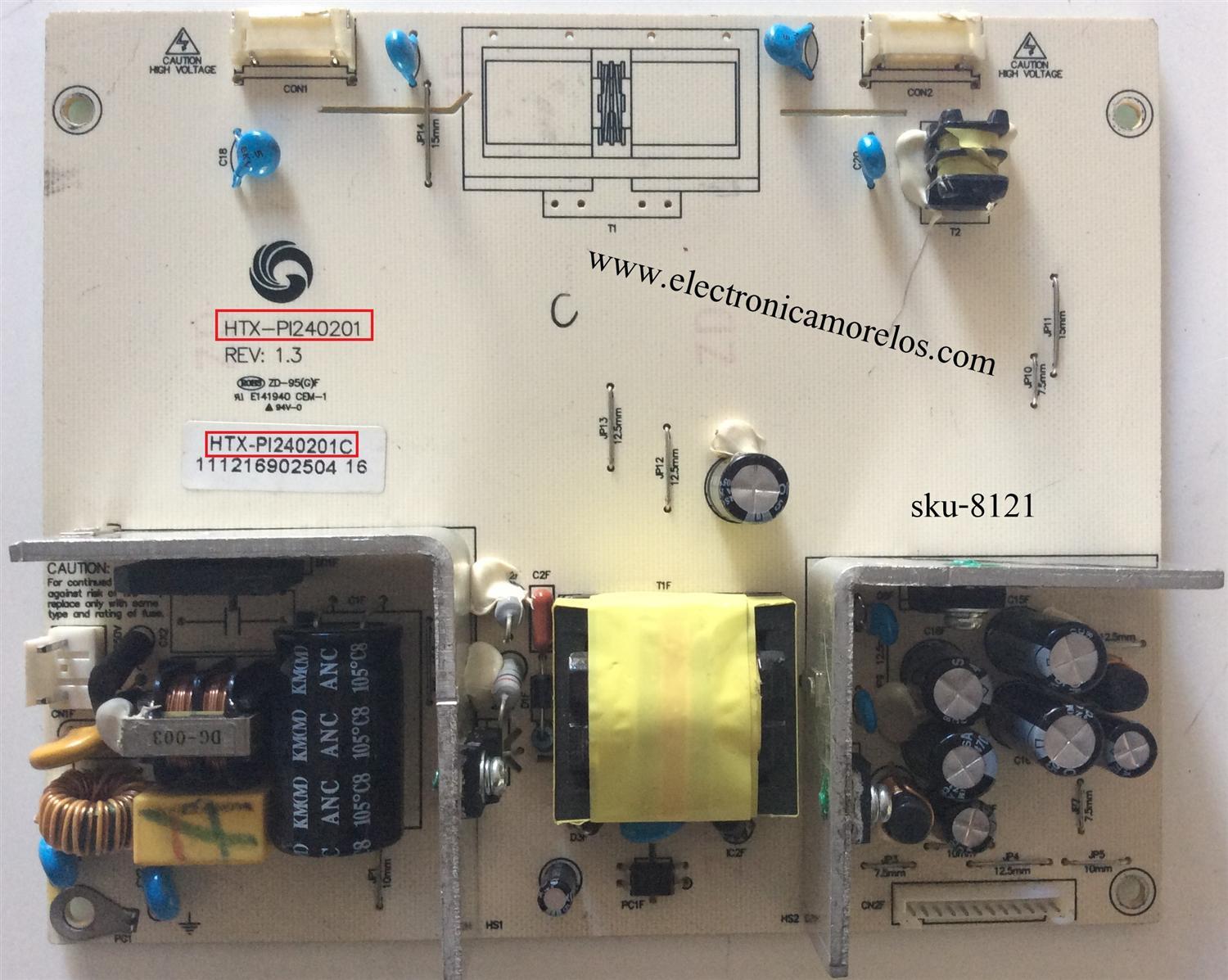 BACKLIGHT INVERSOR / DYNEX HTX-PI240201C / HTX-PI240201 / MODELO DX-24L200A12	