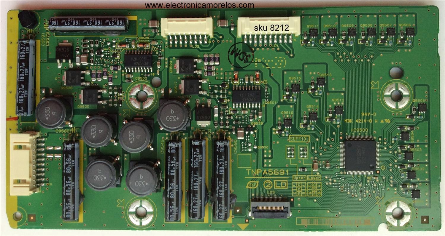 LED DRIVER / PANASONIC TXNLD1RMUUS / TNPA5691AA / MODELO TC-55DT50	