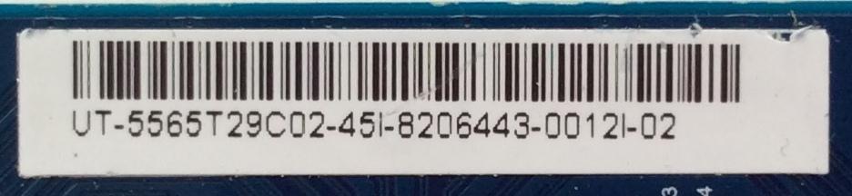 T-CON / RCA 55.65T29.C02 / 65T29-C02 / T650HVF03.0 / 5565T29C02 / MODELO LED65G55R120Q	 - Imagen 2