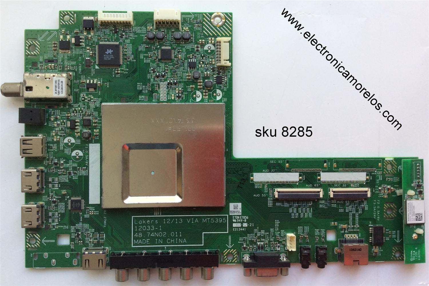 MAIN / VIZIO 55.74W01.001 / 48.74N02.011 / 5574W01001 / 91.74W10.001G / 5574W01001G / 12033-1 / PANEL T500HVN02.0 / MODELOS E502AR / E502AR LWJANHAN / E502AR LWJANHAP
