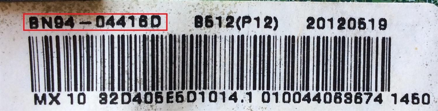 MAIN / SAMSUNG BN94-04416D / BN41-01704A / BN97-05216G / PARTE SUSTITUTA BN94-05411F / PANEL LTF320AP11 / MODELO LN32D405 / LN32D405E5DXZA SP01 - Imagen 2