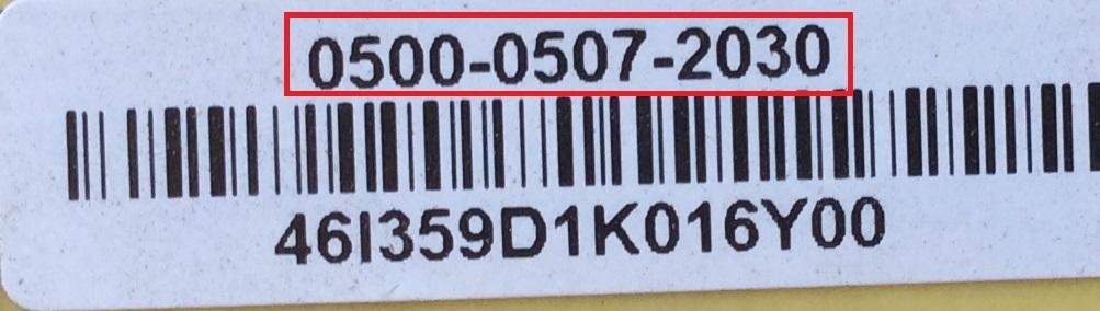FUENTE DE PODER / VIZIO 0500-0507-2030 / DPS-353AP / 050005072030 / 2950265204 / DPS-353AP B / 0500-0507-2030R / MODELO M3D651SV - Imagen 2