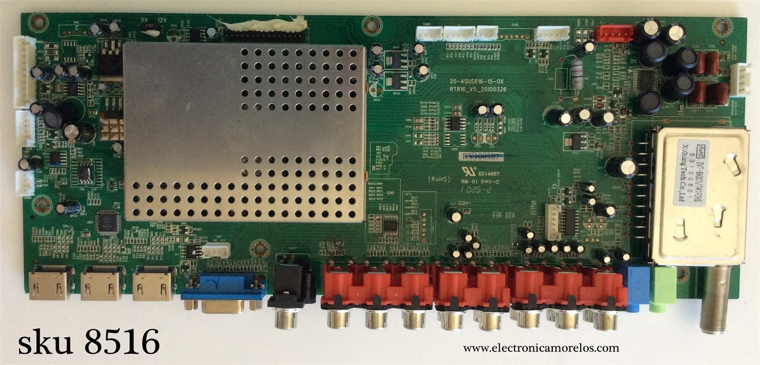 MAIN / ELEMENT TI10129-038 / RT816_V5_20100326 / 20-ASUS816-15-0X / MODELO ELDFT321	
