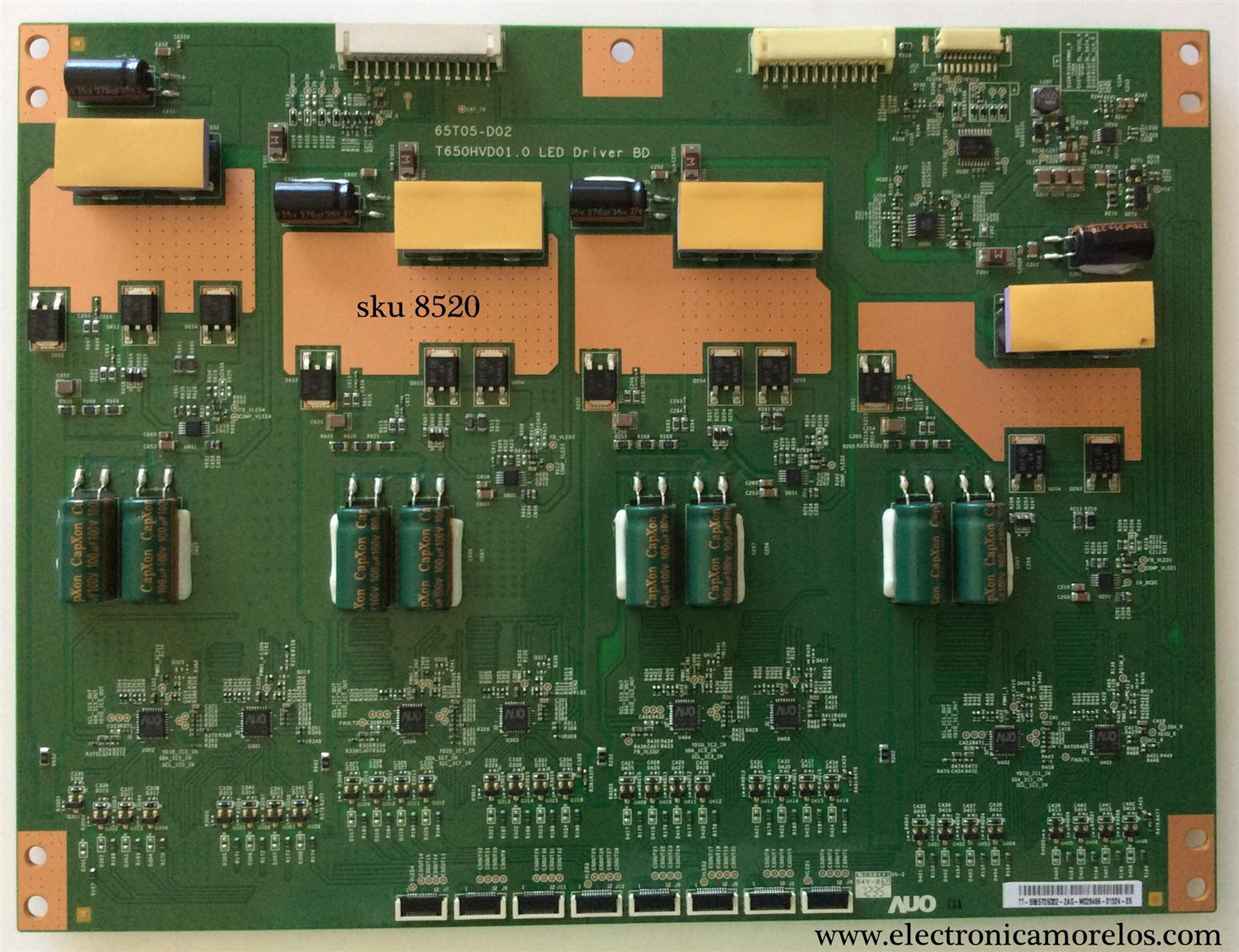 LED DRIVER / VIZIO 55.65T05.D02 / 5565T05D02 / 65T05-D02 / T650HVD01.0 / MODELO M3D651SV LAUANCAN	