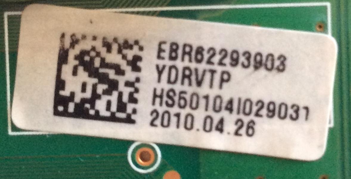 BUFFER YDRVTP / LG EBR62293903 / EAX61307501 / MODELO 50PK990-ZA.BEKLLJP	 - Imagen 2