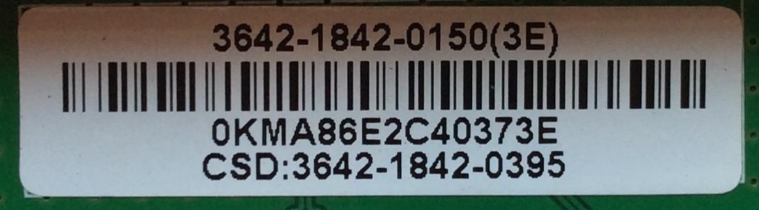 MAIN / VIZIO 3642-1842-0150 / 0171-2271-5303 / 3642-1842-0395 / 0KMA86E2C40373E / MODELO E420I-B0 LATAPTAP	 - Imagen 2