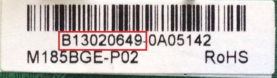 MAIN / DIGITREX B13020649 / T.MS3391.61 / MODELO LED24T7TEHM	 - Imagen 2