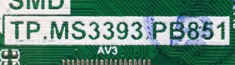 MAIN / FUENTE / (COMBO) HISENSE 173395 / TP.MS3393.PB851 / PANELJHD400GF-E32 (010) / MODELO 40H3E	 - Imagen 3