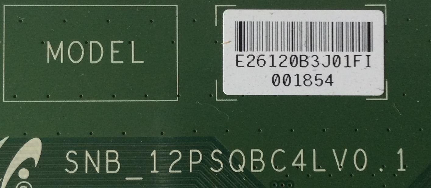 T-CON / HITACHI LJ94-26120B / SNB_12PSQBC4LV0.1 / 26120B / MODELO LE40K507	 - Imagen 2