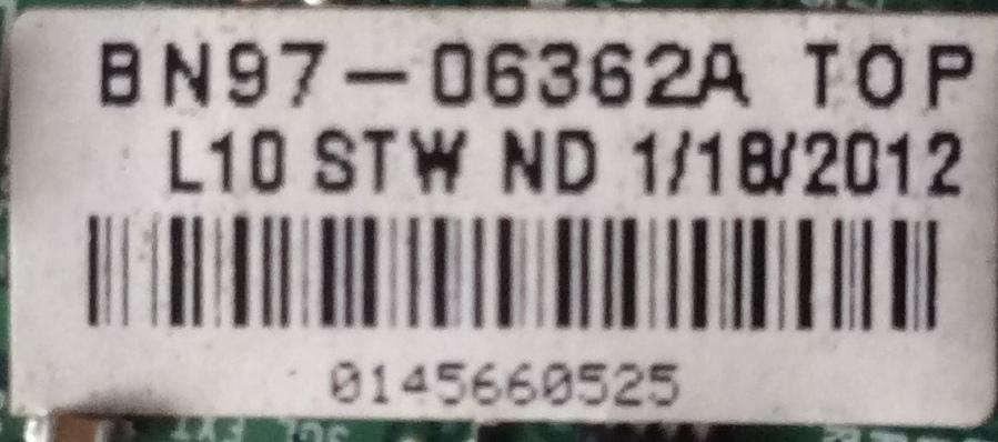 T-CON PARA TV SAMSUNG ORIGINAL / NUMERO DE PARTE BN95-00570A / BN41-01797A / BN97-06362A / PARTE SUSTITUTA BN95-00570B / PANEL LTJ400HF01-J / MODELO UN40EH5000FXZA TS02 / UN40EH5050FXZA TS02 / UN40EH5300FXZA TH01 / HG40NA570LFXZALH40MDBPLGA/ZA - Imagen 2