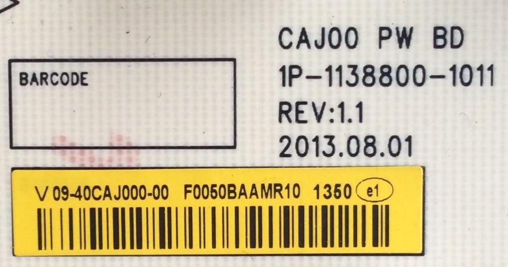 FUENTE DE PODER / VIZIO 09-40CAJ000-00 / 1P-1138800-1011 / 1P-1135800-2012 / 1P-1133800-1010 / MODELOS M401I-A3 LFTGOZAP / M401D-A3 LFTGOZAP / M401I-A3 LFTGOZAQ - Imagen 2