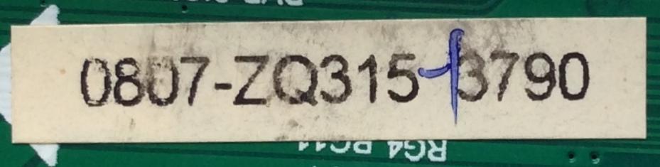 MAIN / RCA 65120RE01M3393LNA35-E2 / LD.M3393.B / 20140623143646 / 3393B1434 / PANEL T650HVN09 / MODELO LED65G55R120Q 4525-LE65G55-E2 - Imagen 3