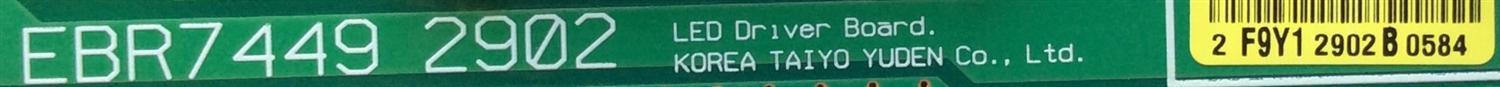 LED DRIVER / LG EBR74492902 / 2902B / KLE-D550ZCI-A / MODELO 55LM9600-UC	 - Imagen 2