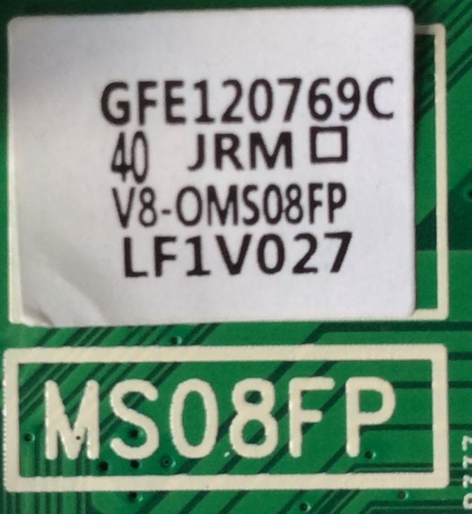 MAIN / FUENTE / (COMBO) / TCL V8-OMS08FP-LF1V027 / GFE120769C / V8-0MS08FP-LF1V027 / 40-MS08FP-MAC2HG / MODELO 40'' - Imagen 2