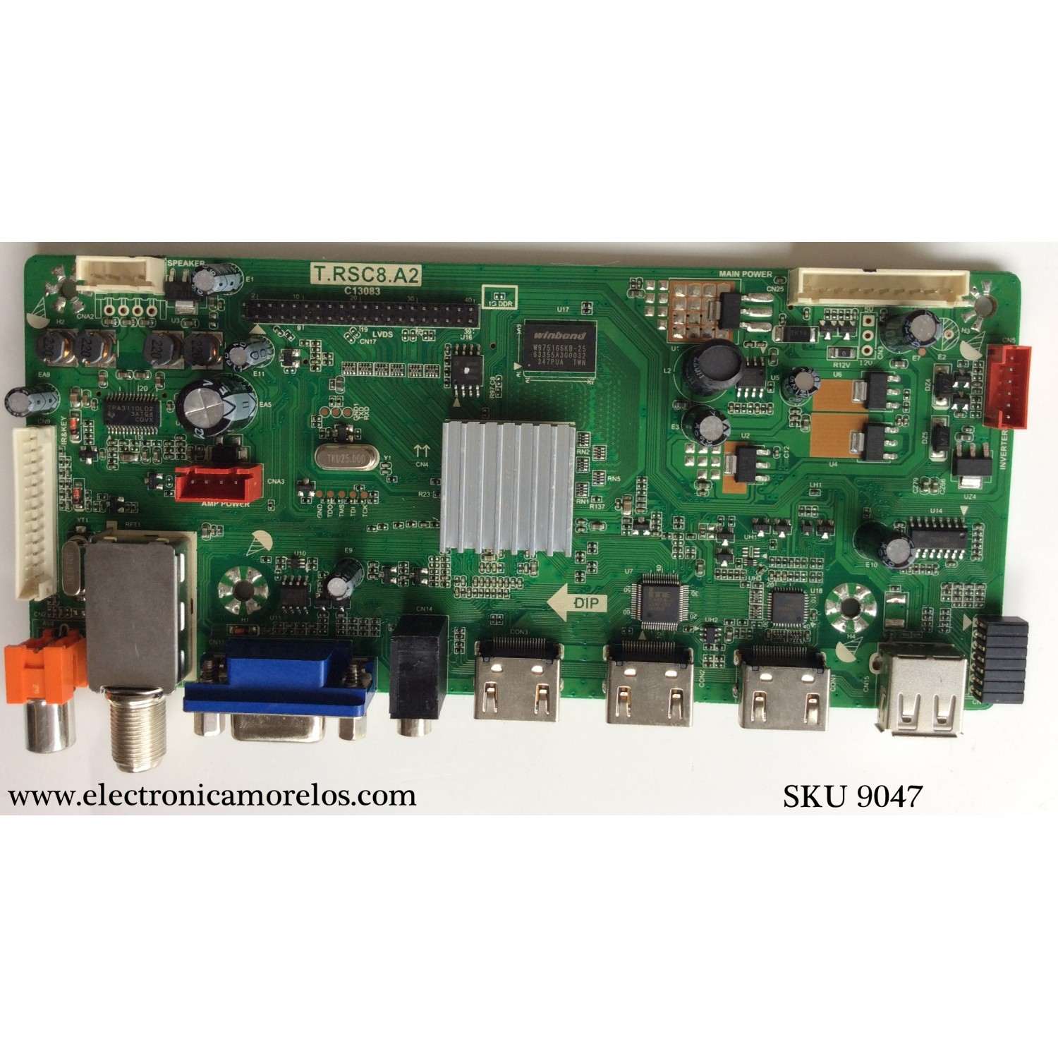 MAIN / SCEPTRE X505BV-FMDR / X505BV-FMDR8HJ1PE8 MAIN / 1CNCT201310062 / V500HJ1-PE8 / MODELO X505BV-FMDR X505BV-FMDR8HJ1PE8	