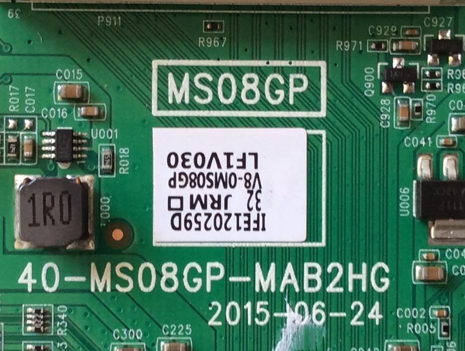 MAIN / FUENTE / (COMBO) / TCL IFE120259D / V8-0MS08GP-LF1V030 / 40-MS08GP-MAB2HG / MS08GP / V8-OMS08GP-LF1V030 / MODELO 32''	 - Imagen 3