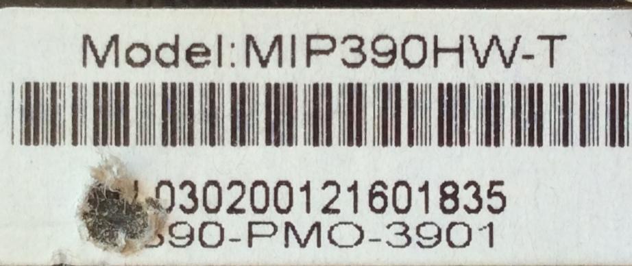 FUENTE DE PODER / SEIKI MIP390HW-T / MIP390HW / MODELO SC391TS	 - Imagen 3