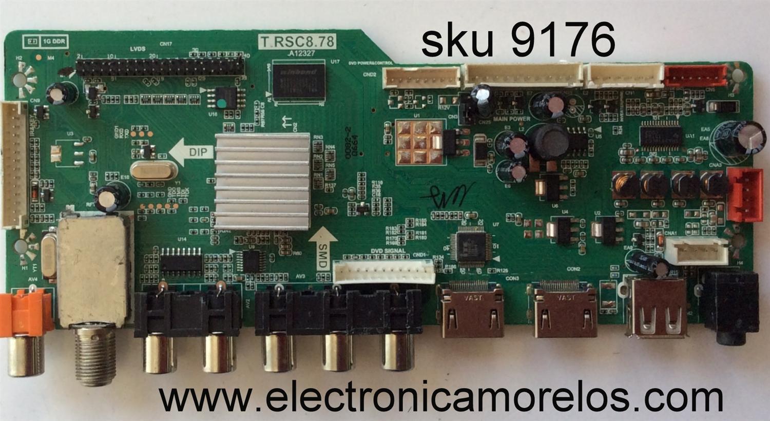 MAIN / TCL B13060082 / ST3151A05 / RE010C878LNA1-B1 / T.RSC8.78 /  MODELO 32''