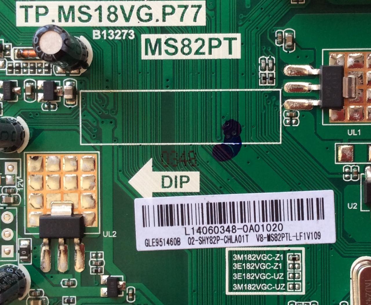 MAIN / TCL L14060348 / GLE951460B / 02-SHY82P-CHLA01T / V8-MS82PTL-LF1V109 / TP.MS18VG.P77 / MS82PT /  MODELOS 32F3309B / L32F3306B  / L32F3307B - Imagen 2