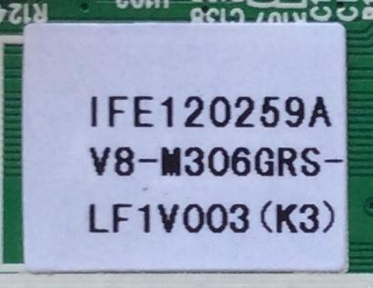 MAIN / FUENTE / (COMBO) / TCL V8-M306GRS-LF1V003 / IFE120259A / 40-MS306D-MAC2LG / MS306DPS 32D2720S - Imagen 2