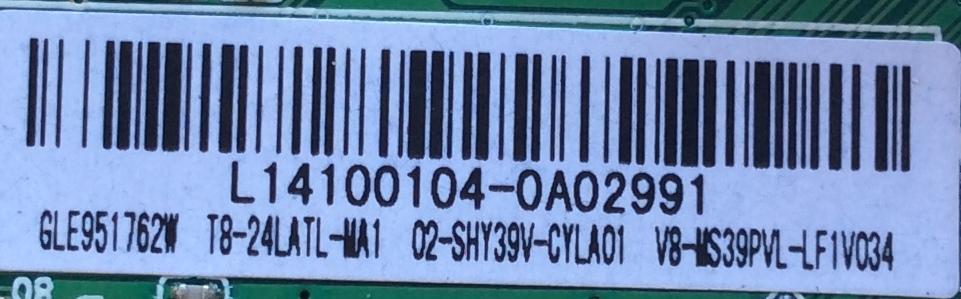 MAIN FUENTE COMBO USADA EN VARIAS MARCAS Y MODELOS TP.MS3393T.PB710 / TCL / SPECTRA / PIONNER / SPELLER / ATVIO / HKPRO / EKT / L14100104 / GLE951762W / T8-24LATL-MA1 / 02-SHY39V-CYLA01 / V8-MS39PVL-LF1V034 / MS39PV MOD L32E4200 / ATV-32 / PLE-3205HD  - Imagen 2