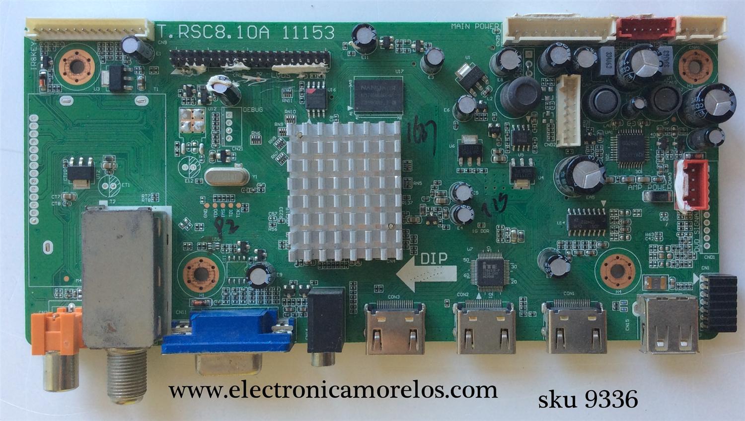 MAIN / K-DISPLAY 1B2D1637 / T.RSC8.10A / 11153 / MODELO KLE-420A / PANEL LC420EUD(SD)(M1)	