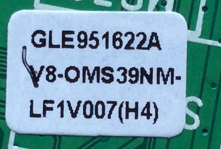 MAIN / TCL V8-OMS39NM-LF1V007(H4) / GLE951622A / V8-0MS39NM-LF1V007(H4) / 40-OMS39N-MAB2HG / MODELO L40B2800	 - Imagen 2