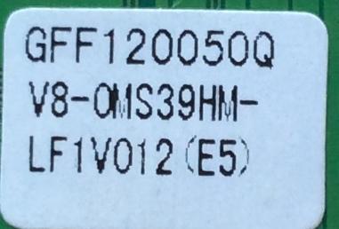 MAIN / TCL V8-OMS39HM-LF1V012(E5) / GFF120050Q / V8-0MS39HM-LF1V012(E5) / 40-OMS39N-MAC2HG / MODELO L40B3800A	 - Imagen 2
