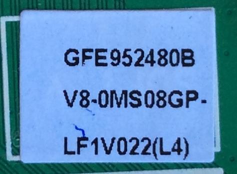 MAIN / FUENTE / (COMBO) / TCL V8-OMS08GP-LF1V022 / GFE952480B / V8-0MS08GP-LF1V022(L4) / MS08GP / 40-MS08GP-MAB2HG MODELO 40 - Imagen 2