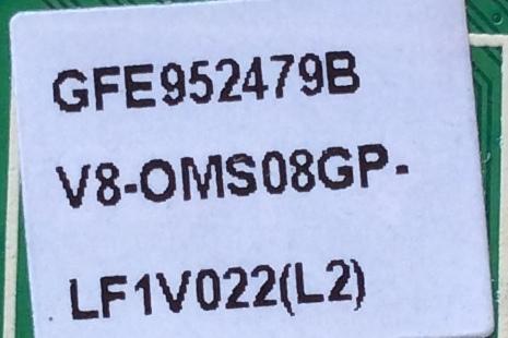 MAIN / FUENTE / (COMBO) / TCL V8-OMS08GP-LF1V022 / GFE952479B / V8-0MS08GP-LF1V022(L2) / MS28GP / 40-MS08GP-MSB2HG	/ MODELO 43'' - Imagen 2