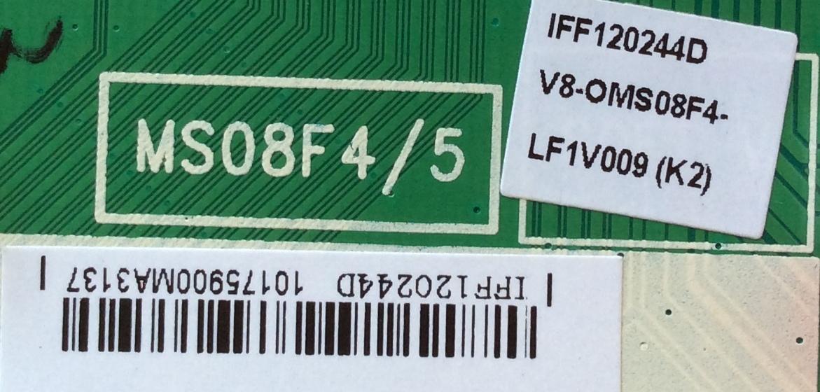 MAIN / TCL V8-OMS08F4-LF1V009(K2) / IFF120244D / V8-0MS08F4-LF1V009(K2) / 40-MS08F6-MAA2HG / MS08F4/5	 - Imagen 2