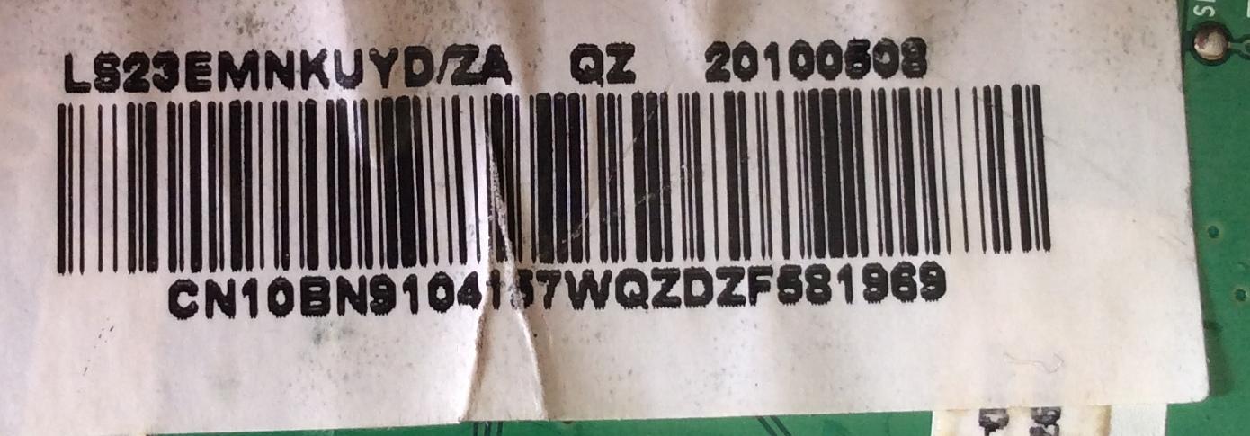 MAIN / SAMSUNG BN91-04157W / BN41-01239A / BN97-03451Q / MODELO LS23EMNKUYB ZA P2370HD / PANEL LTM230HT01-V21	 - Imagen 2
