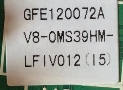 MAIN / TCL V8-OMS39HM-LF1V012(I5) / GFE120072A / V8-0MS39HM-LF1V012(I5) / 40-OMS39N-MAC2HG / MODELO L40B3800A - Imagen 2