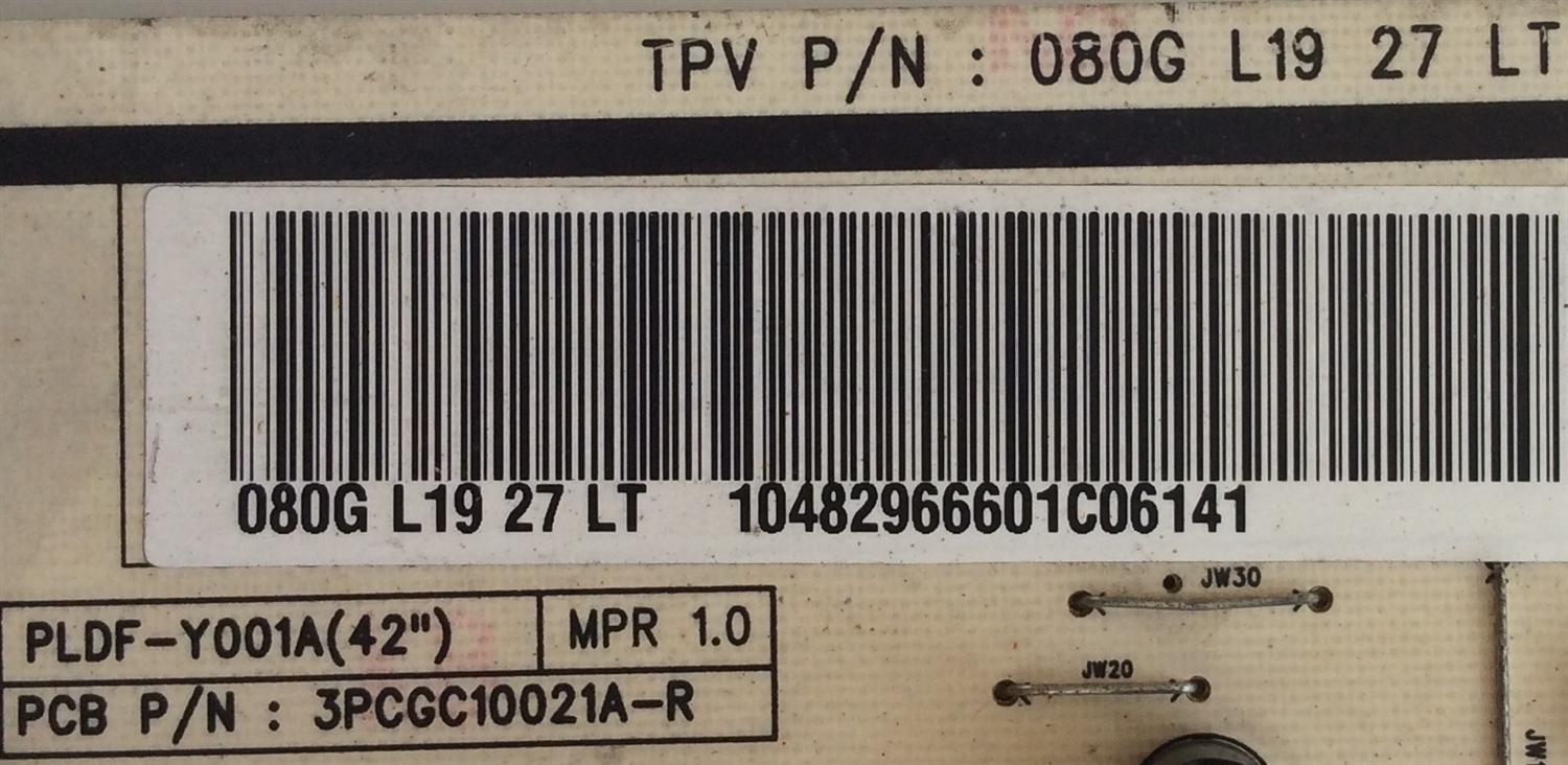 FUENTE DE PODER / VIZIO 080GL1927LT / 3PCGC10021A-R PLDF-Y001A / MODELO M421VT	 - Imagen 2