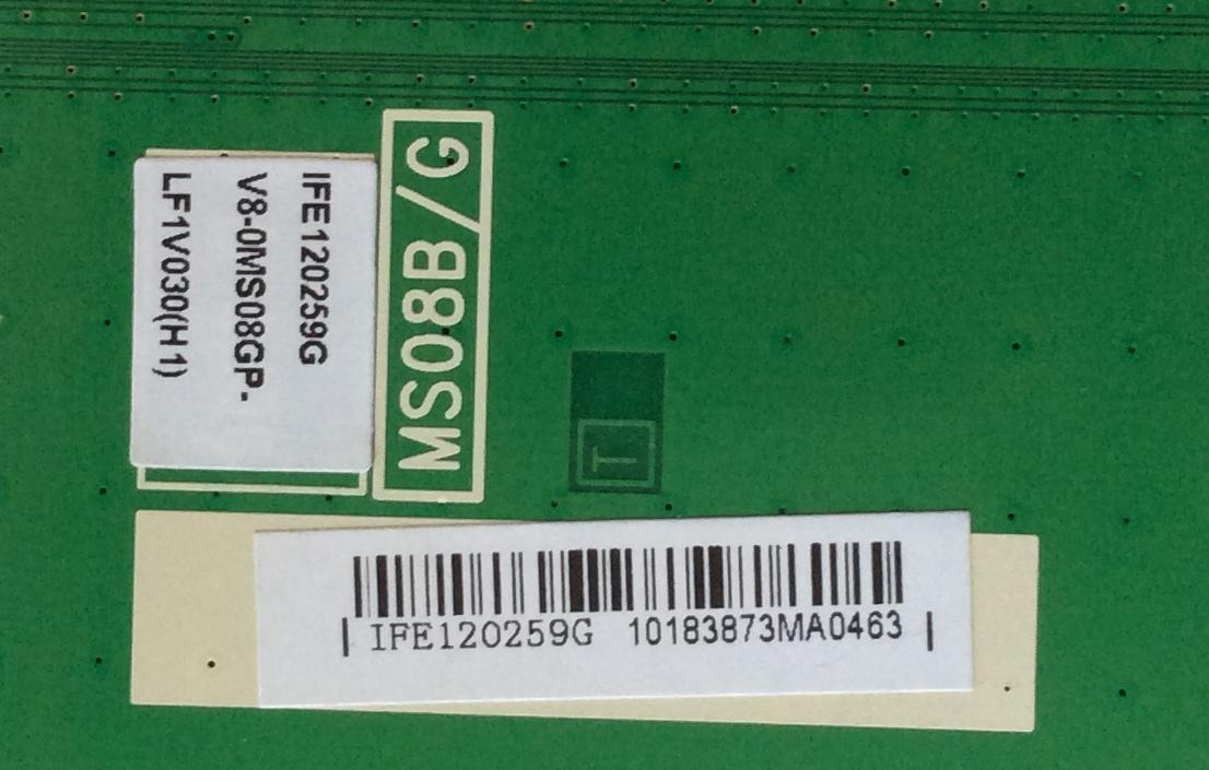 MAIN / TCL V8-0MS08GP-LF1V030(H1) / IFE120259G / V8-0MS08GP-LF1V030(H1)  / MSO8B/G / 40-0MS08B-MAC2HG	 - Imagen 2