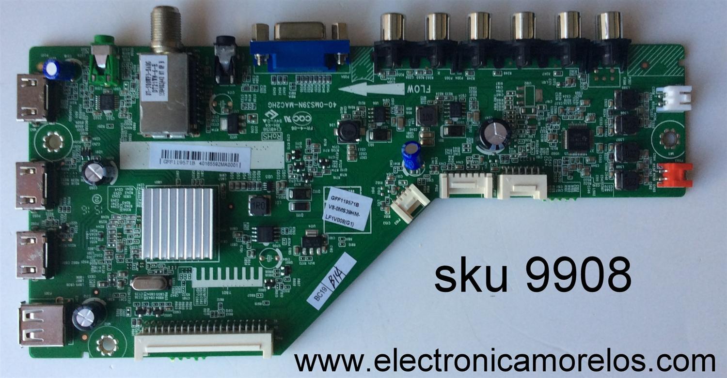 MAIN / TCL V8-0MS39HM-LF1V008(G1) / GFF119571B / V8-0MS39HM-LF1V008(G1) / 40-0MS39N-MAC2HG /MS39	