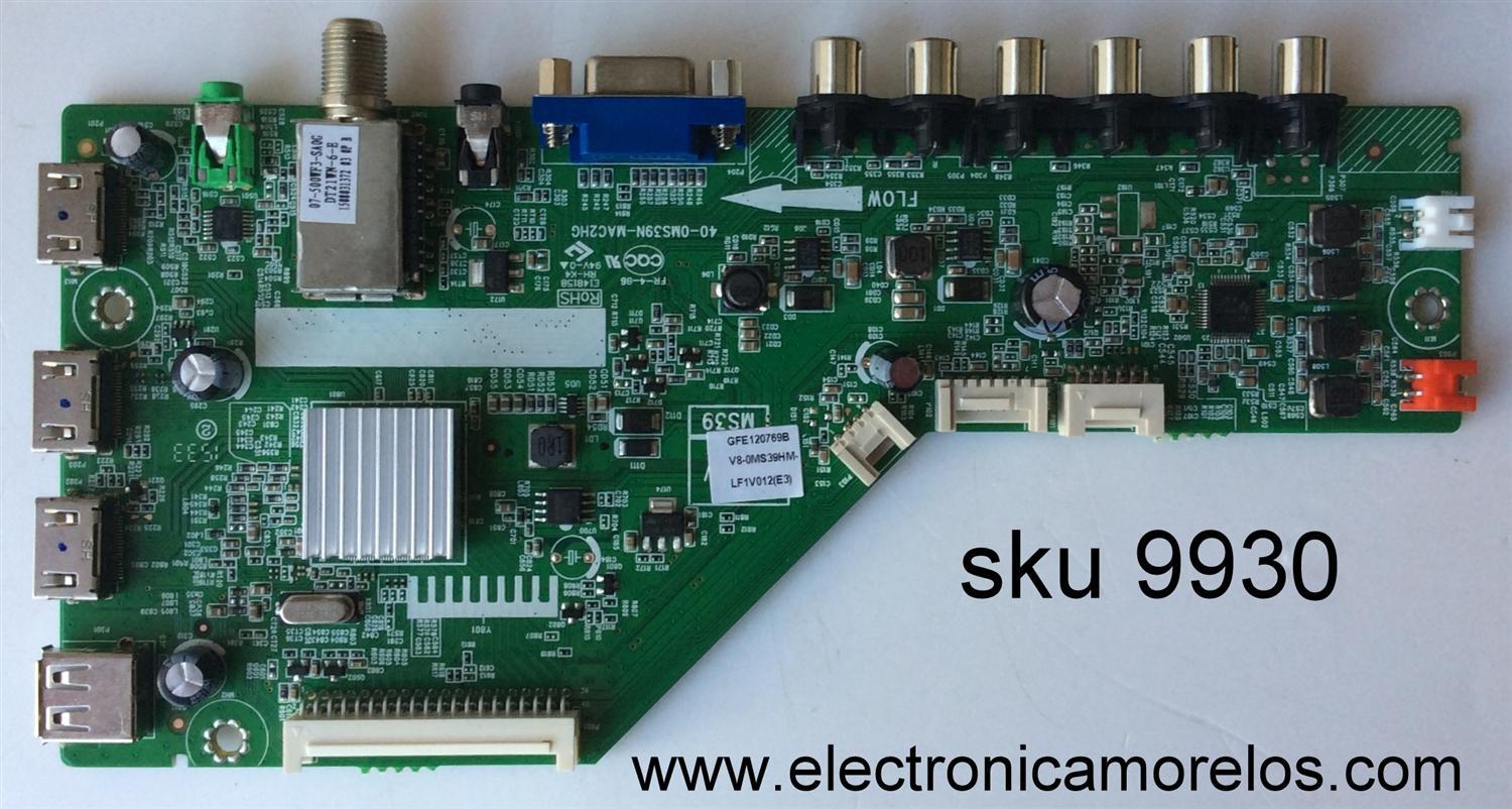 MAIN / TCL V8-0MS39HM-LF1V012(E3) / GFE120769B / V8-OMS39HM-LF1V012(E3) / 40-0MS39N-MAC2HG / MS39	