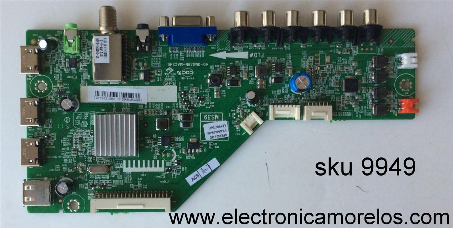 MAIN / TCL V8-OMS39HM-LF1V007(H7)/ GFE952138O / V8-0MS39HM-LF1V007(H7) / MS39 / 40-0MS39N-MAC2HG	