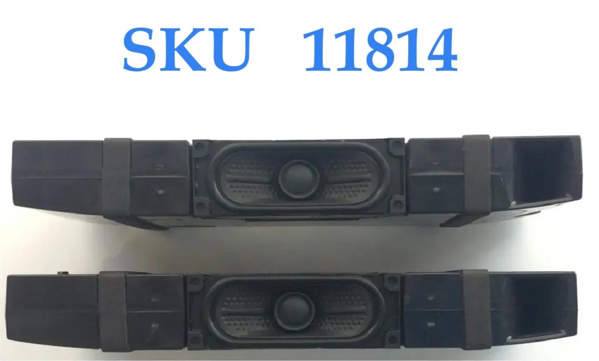 KIT DE BOCINAS PARA TV LG / NUMERO DE PARTE EAB64370908 /  6Ω  10/14W / N1B251 / 64370908 / MODELO OLED55A1AUA.DUSQLJR